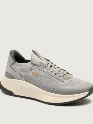 BOSS BLACK Sneakersy TTNM EVO_Slon_knrsd | z dodatkiem skóry