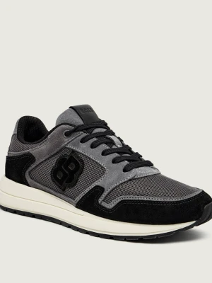 BOSS BLACK Sneakersy Vinston_Runn_sdmeBB | zamsz szary
