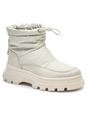 BOSS BLACK Śniegowce Foster | z dodatkiem skóry