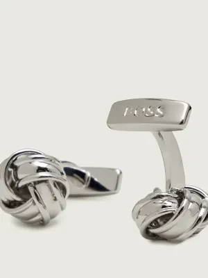 BOSS BLACK Spinki do mankietów B-KNOT2-CUF