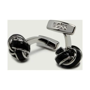 BOSS BLACK Spinki do mankietów B-KNOT2-CUF