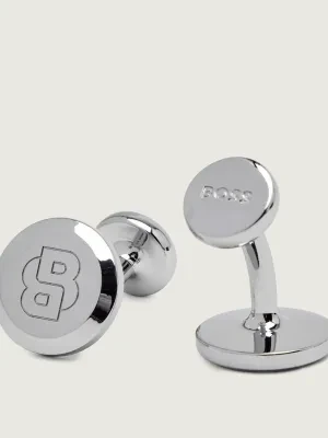 BOSS BLACK Spinki do mankietów B-LOGOBB-CUF