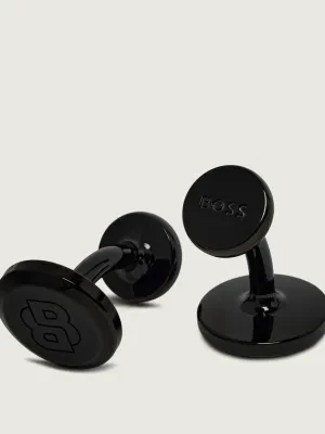 BOSS BLACK Spinki do mankietów B-LOGOBB-CUF