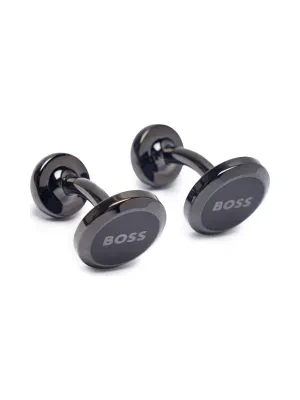 BOSS BLACK Spinki do mankietów B-LOGOINSERT-CUF