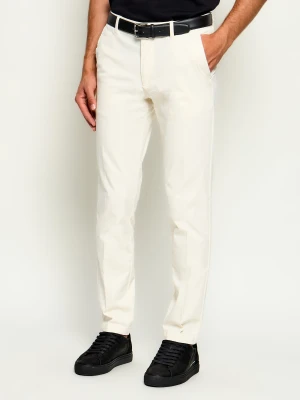 BOSS BLACK Spodnie chino H-Kaiton1 | Slim Fit ecru