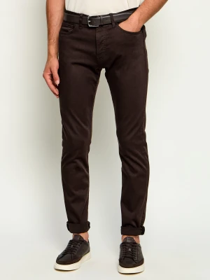 BOSS BLACK Spodnie chino P-Delaware5 | Slim Fit granatowy