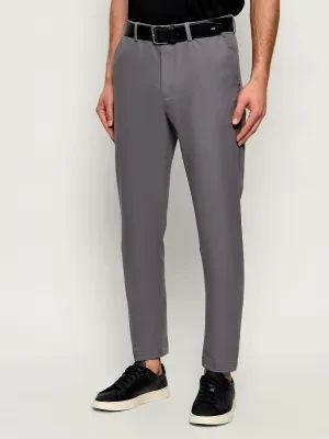 BOSS BLACK Spodnie chino P-Kaiton1-Zip | Slim Fit