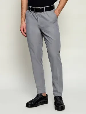 BOSS BLACK Spodnie chino P-Kaiton1-Zip | Slim Fit