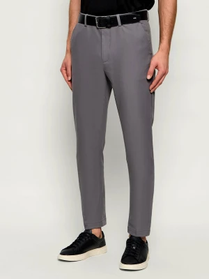 BOSS BLACK Spodnie chino P-Kaiton1-Zip | Slim Fit