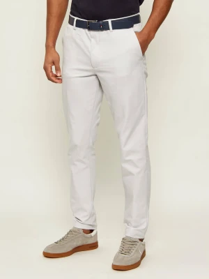 BOSS BLACK Spodnie chino P-Kaiton1-Zip | Slim Fit