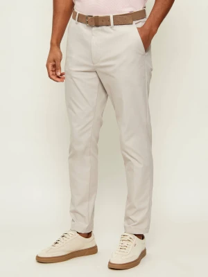BOSS BLACK Spodnie chino P-Kaiton1-Zip | Slim Fit