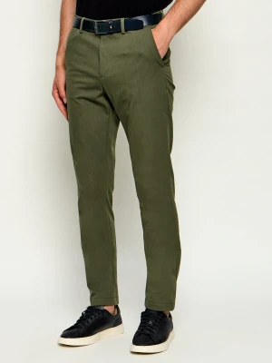 BOSS BLACK Spodnie chino P-Kaiton1-Zip | Slim Fit