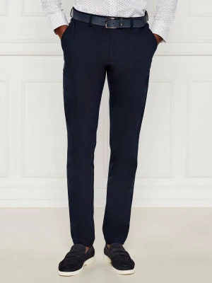 BOSS BLACK Spodnie chino P-Kaiton1-Zip | Slim Fit