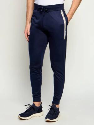 BOSS BLACK Spodnie dresowe Authentic | Slim Fit granatowy