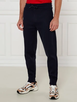 BOSS BLACK Spodnie dresowe H-Lamont 59 | Regular Fit granatowy