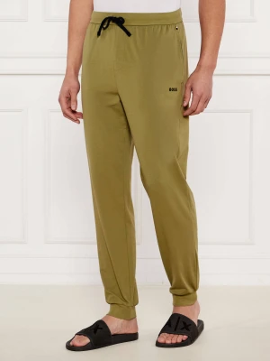 BOSS BLACK Spodnie dresowe Mix&Match | Regular Fit khaki