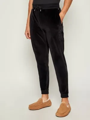 BOSS BLACK Spodnie dresowe Velour | Regular Fit