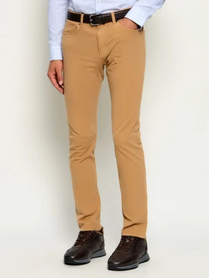 BOSS BLACK Spodnie H-Delaware5 | Slim Fit beżowy