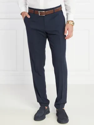 BOSS BLACK Spodnie H-Genius-224 | Regular Fit | z dodatkiem wełny