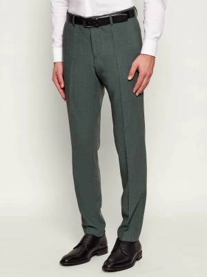 BOSS BLACK Spodnie H-Genius-253 | Slim Fit | z dodatkiem wełny