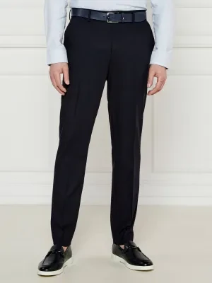 BOSS BLACK Spodnie H-Genius-DTL-WG-252 | Slim Fit | z dodatkiem wełny