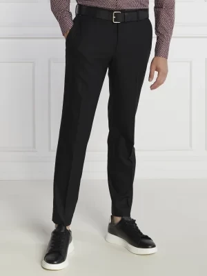 BOSS BLACK Spodnie P Genius CW | Slim Fit | z dodatkiem wełny