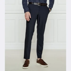 BOSS BLACK Spodnie P-Genius-CW-WG-251 | Slim Fit | z dodatkiem wełny