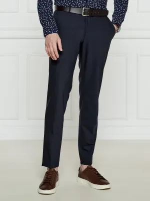 BOSS BLACK Spodnie P-Genius-CW-WG-251 | Slim Fit | z dodatkiem wełny