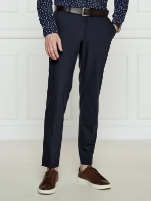 BOSS BLACK Spodnie P-Genius-CW-WG-251 | Slim Fit | z dodatkiem wełny