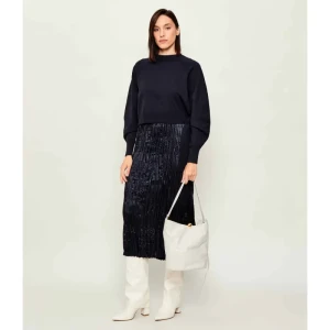 BOSS BLACK Sukienka 2w1 Fioletta