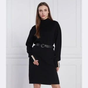 BOSS BLACK Sukienka C_Fuenta | z dodatkiem wełny