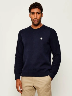 BOSS BLACK Sweter C-Illian | Regular Fit granatowy