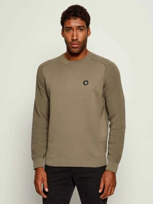 BOSS BLACK Sweter C-Illian | Regular Fit zielony