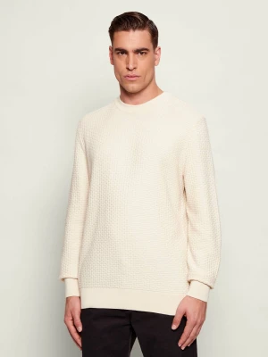 BOSS BLACK Sweter H-Imberto | Regular Fit beżowy