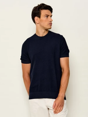 BOSS BLACK Sweter H-Laruso | Regular Fit granatowy