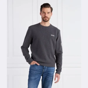 BOSS BLACK Sweter Structure Sweatshirt | Regular Fit