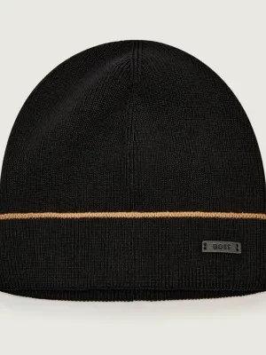 BOSS BLACK Szal + czapka Henzo