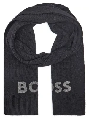 BOSS BLACK Szal Elio | z dodatkiem wełny i kaszmiru