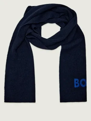BOSS BLACK Szal Elios | z dodatkiem wełny