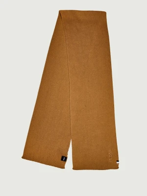 BOSS BLACK Szal Magico_R | z dodatkiem wełny camel