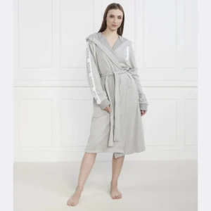 BOSS BLACK Szlafrok BOSS-SEN Charcoa | Relaxed fit