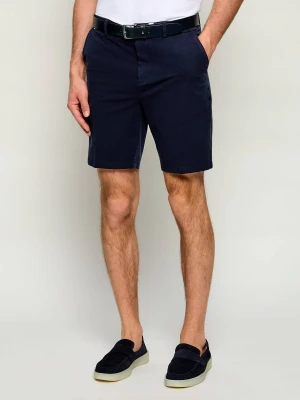 BOSS BLACK Szorty chino H-Kane1 | Modern fit granatowy