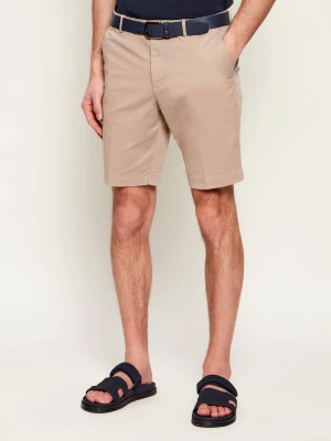BOSS BLACK Szorty chino | Slim Fit beżowy