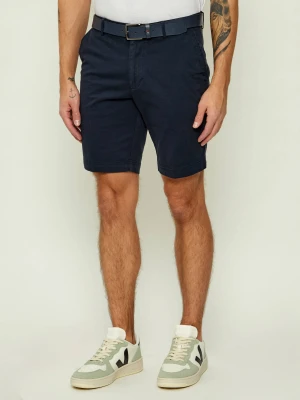 BOSS BLACK Szorty chino | Slim Fit granatowy