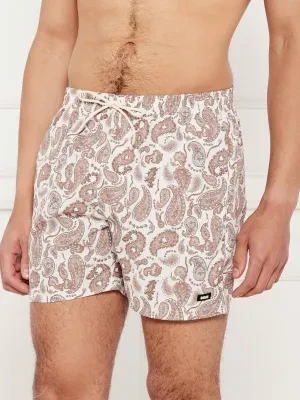 BOSS BLACK Szorty kąpielowe Paisley_AOP | Regular Fit