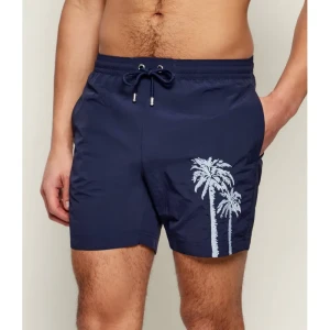 BOSS BLACK Szorty kąpielowe Palm_Embroidery