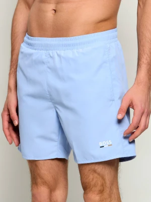 BOSS BLACK Szorty kąpielowe Swordfish | Regular Fit niebieski
