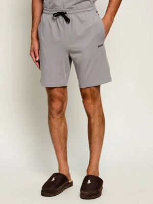 BOSS BLACK Szorty Mix&Match | Regular Fit szary