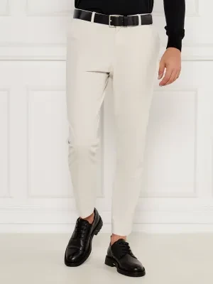 BOSS BLACK Sztruksowe spodnie P-Genius-CW-WG-244 | Slim Fit