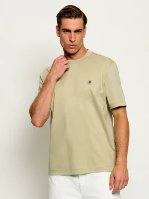 BOSS BLACK T-shirt C-Taut 01 | Regular Fit | mercerised zielony